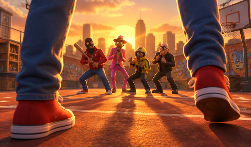 Обложка игры «Anger Foot 3D»