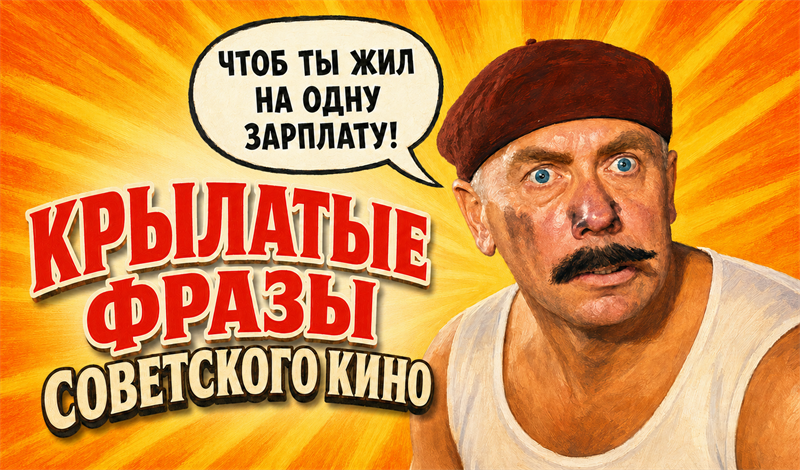 Обложка игры «Крылатые фразы советского кино»